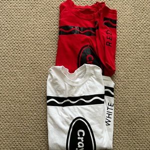 CRAYON COSTUME SHIRTS